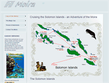 Tablet Screenshot of cruising-solomonislands.com
